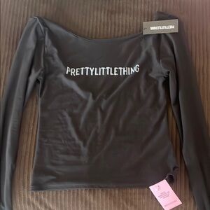 PrettyLittleThing Black Women's Top